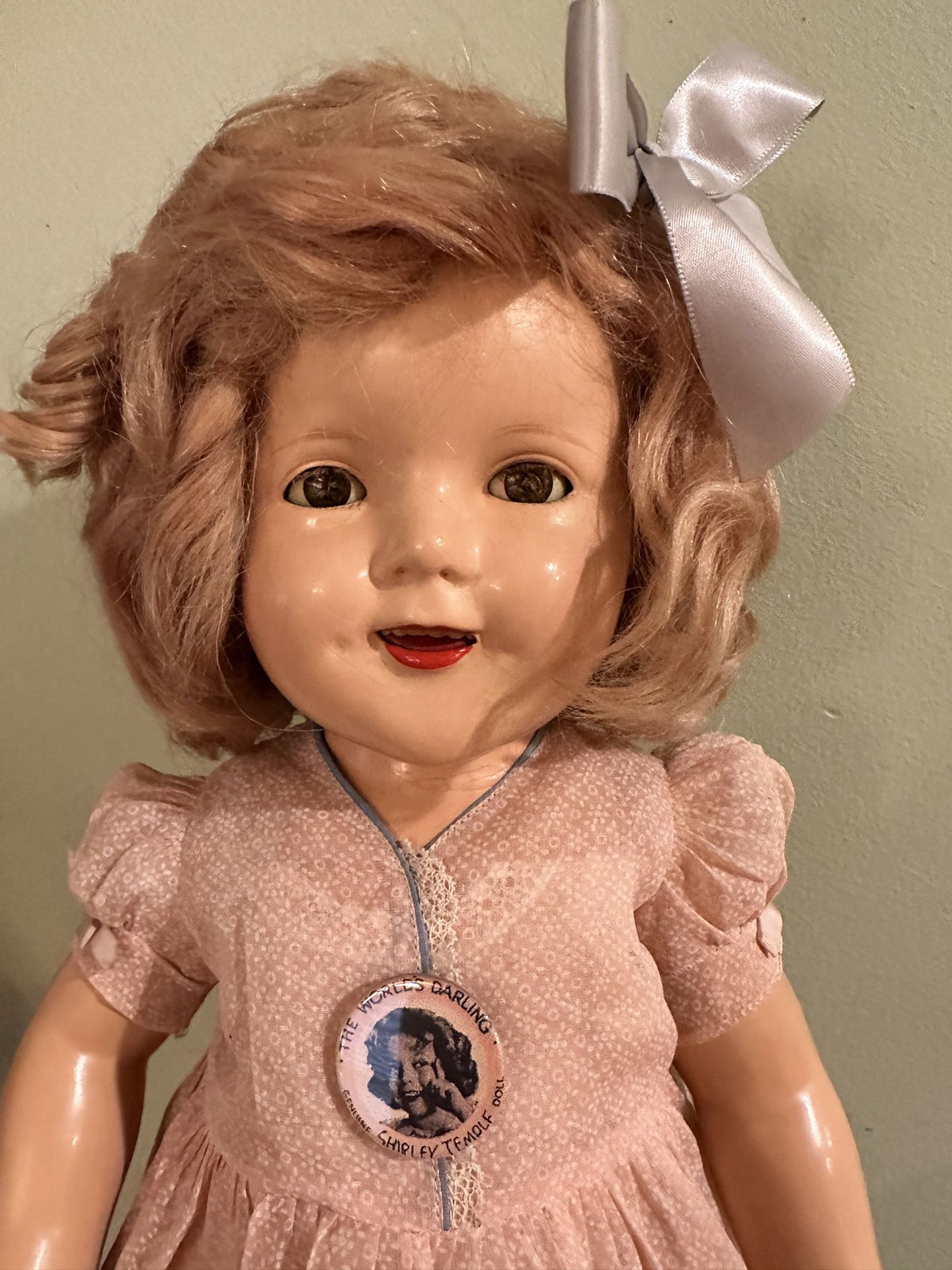 20” 1930s Composition Shirley Temple Doll
