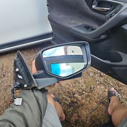 2015 Honda Crosstour Passenger Side Mirror With Camera