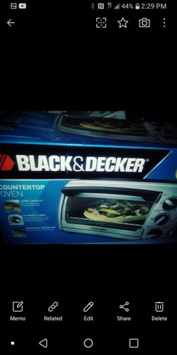 Black & Decker Counter Top Oven