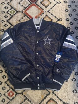 Brand New Men’s Dallas Cowboys Starter Jacket Size Large No Tags