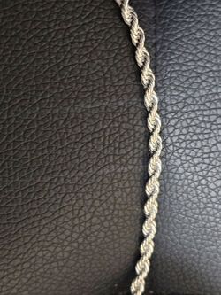 925 silver rope chain