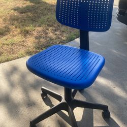 Blue IKEA Chair 