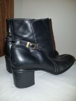 Clark Boots with Heels. About a size 9 1/2