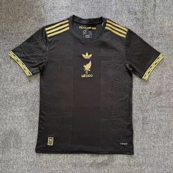 Mexico Gold Adidas Jersey 2025