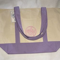 Trader Joe’s large tote bag lavander