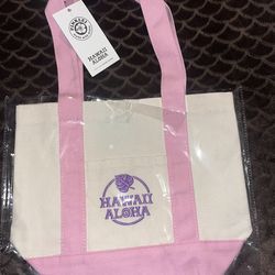 Easter Hawaii Tote Bag *NEW NEVER USED* Lunch Bag Or Purse
