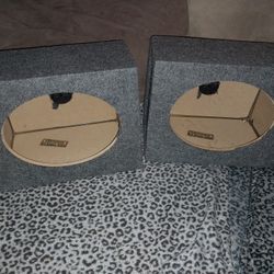 New Pair Of 6x9" Speaker Boxes