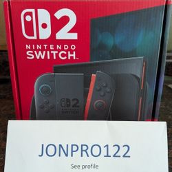 console Switch 2 nintendo