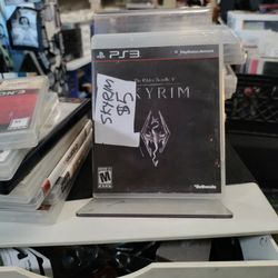 Skyrim Elder Scrolls v Ps3 Game