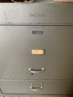 Shaw Walker fire proof cabinet