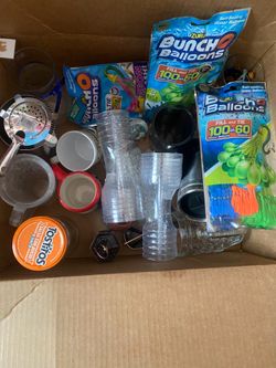 Item for kitchen and water balloons