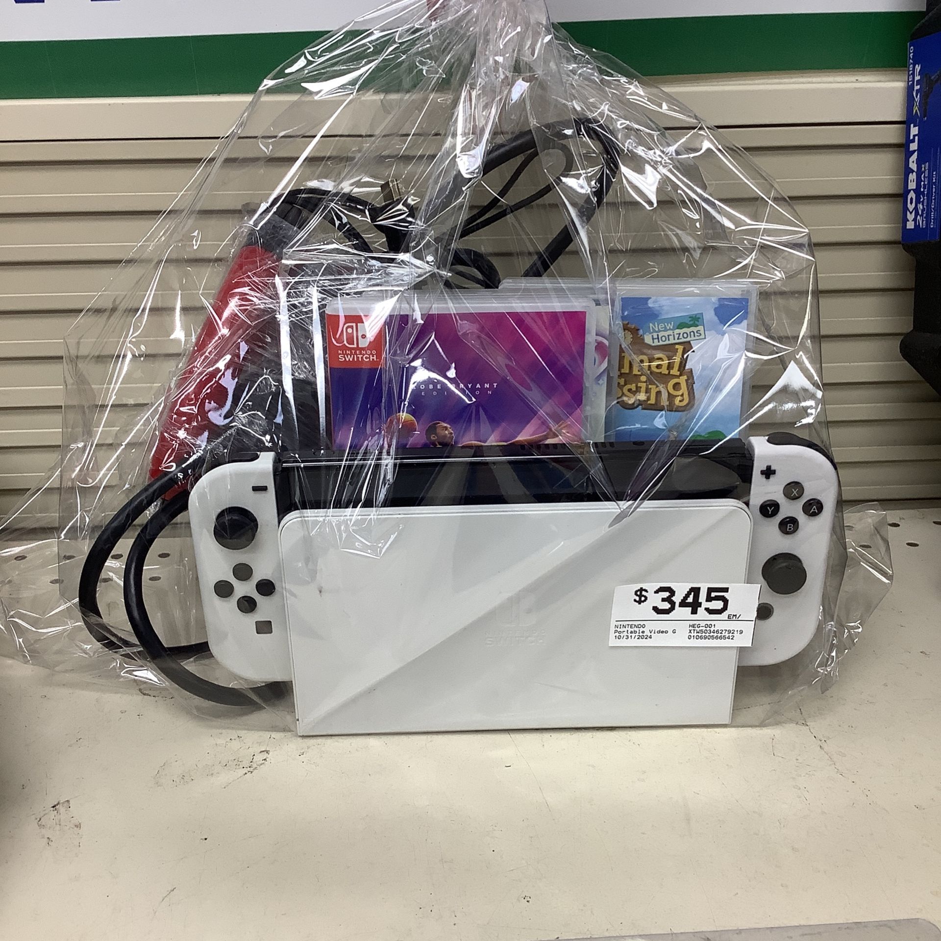 Nintendo Switch OLED Bundle With Games