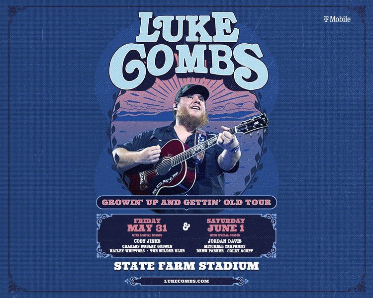 Luke Combs $350 total For Two Lower Deck