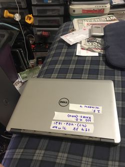DELL. LAP TOP. FOR. PARTS. VERY. THIN. AND. LIGHT. MODEL. 7440. No. HD. OR. RAM. SCREEN. BATTERY. AND. CASE. IS IN. EXCELLENT