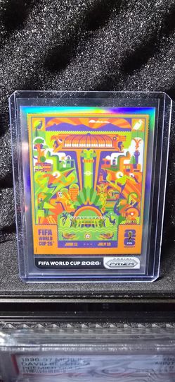 2026 Panini Prizm FIFA World Cup Soccer World Cup Posters #8 Mexico City