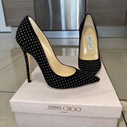 Jimmy Choo, Heels , Black, 6,5