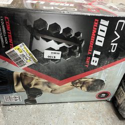 100 Lb Dumbbell Set 