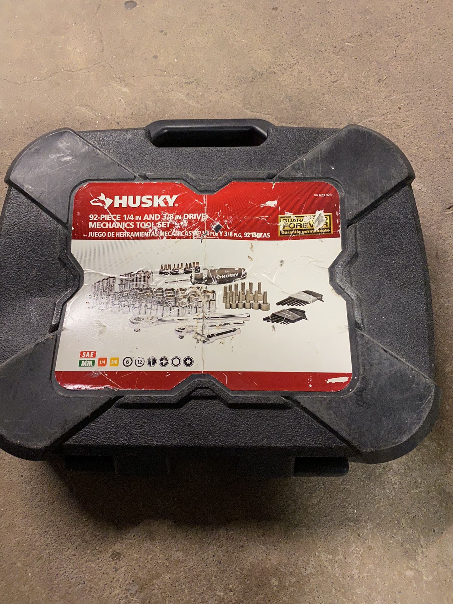 Husky tool set 92 piece