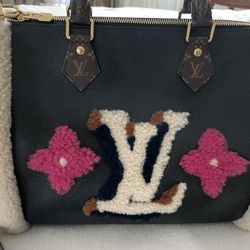 Louis Vuitton Teddy Speedy 30 Bandouliere /LV Shearling Collection
