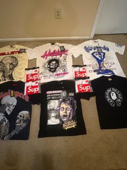 Supreme,Hellstar,chrome x bape,Godspeed