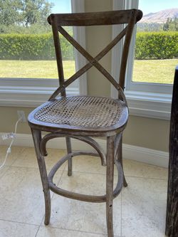 Restoration Hardware Counter Height Chairs- 4 Available  Thumbnail