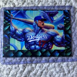 Custom SP Blue Dragon Shohei Ohtani 