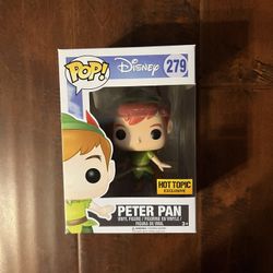 Funko Pop! Peter Pan #279 Disney Collection — Hot Topic Exclusive