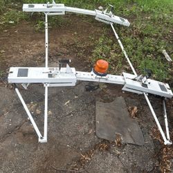 Double Side Drop Down Ladder Rack