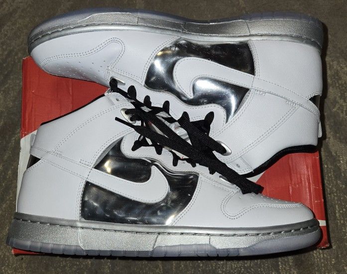 Nike Womens Dunk High Chrome Sz 11W
