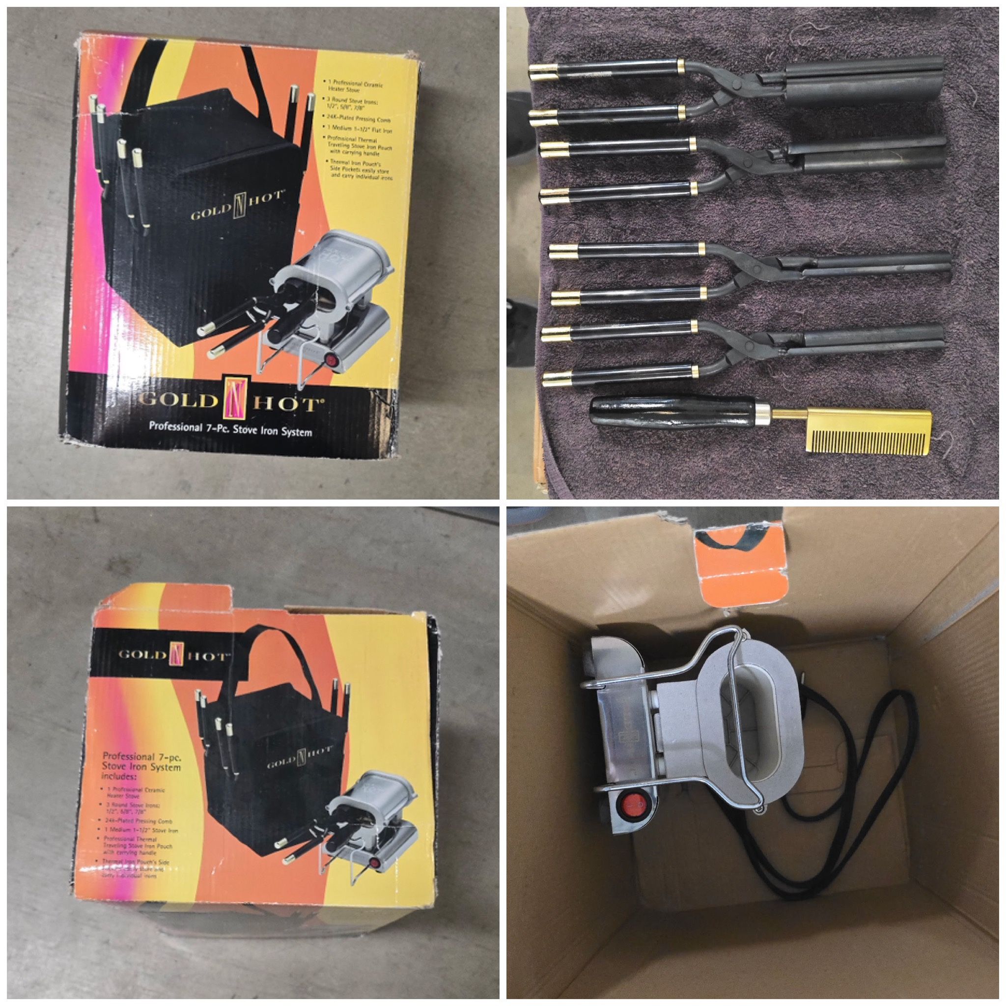 Gold N Hot Stove Iron System For Hair CHEAP 