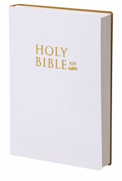 King James Small-medium Bible-WHITE Featuring both old and New Testaments! $12 each!