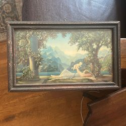 Antique Lithograph Print - Love’s Paradise - Fox