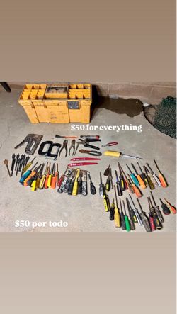 Mixed Hand Tools