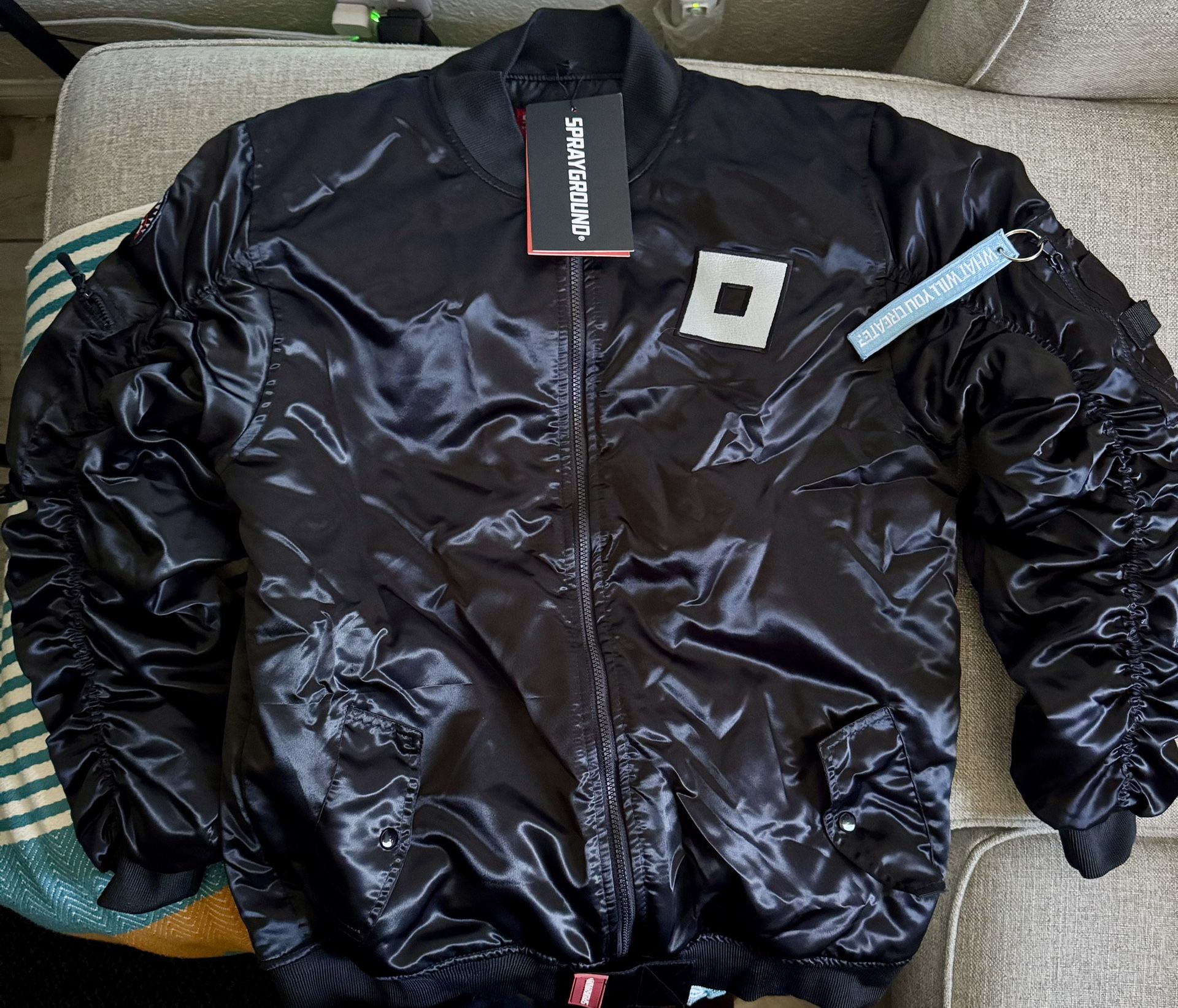 Sprayground Roblox Bomber Jacket New!!!