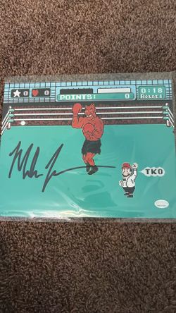 Mike Tyson’s signature