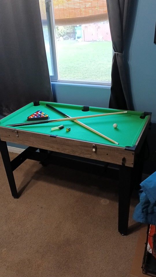 Pool ,Air Hockey, & Foose Ball Table $130