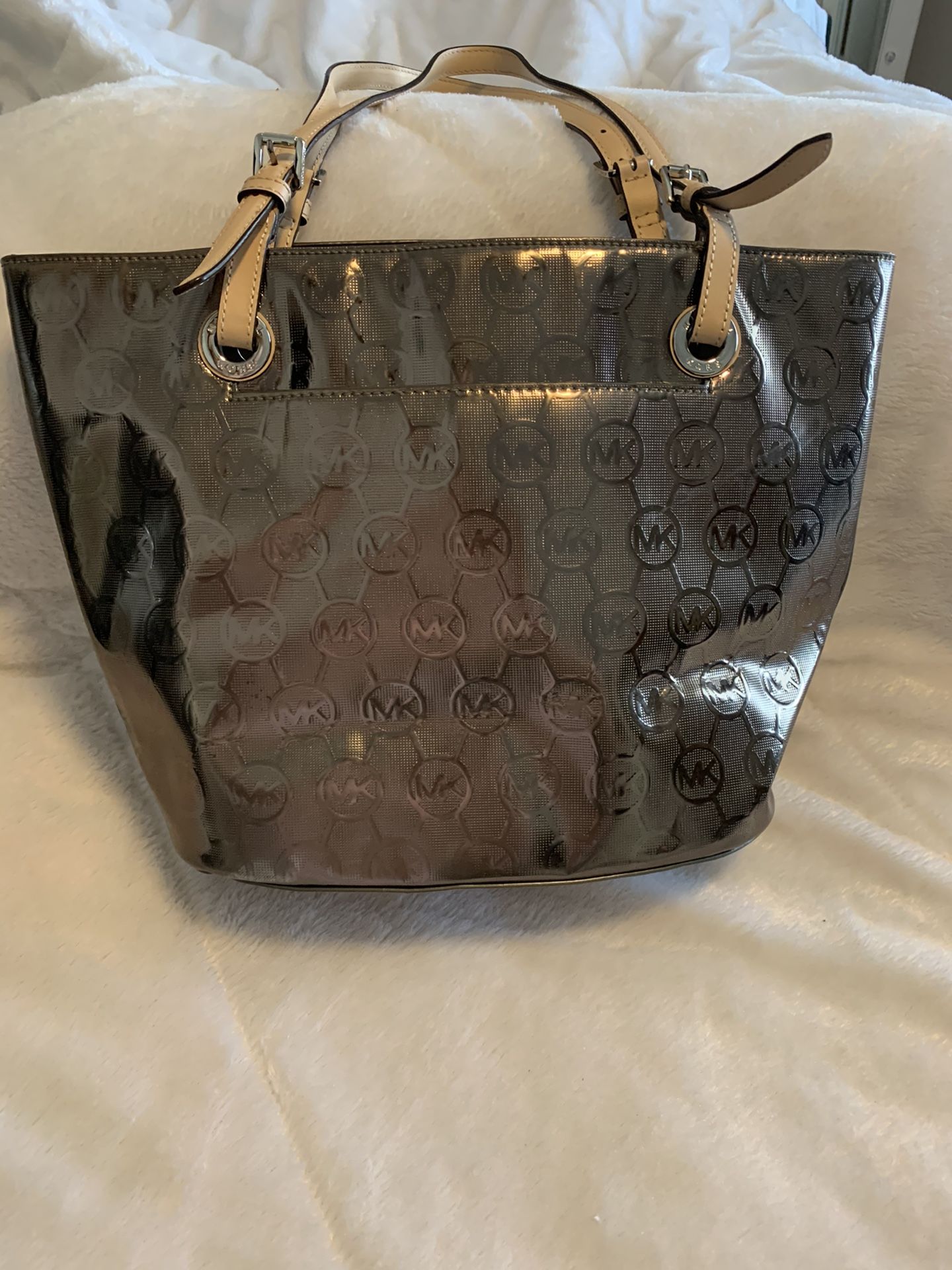 Michael Kors Silver Purse