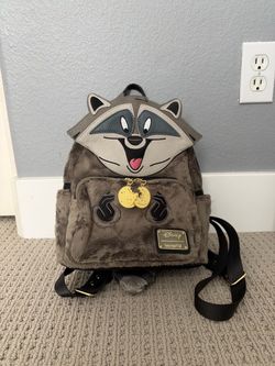 Loungefly Disney Meeko Raccoon Mini Backpack
