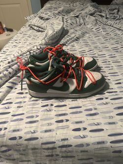 Dunk Low Off White Pine Green