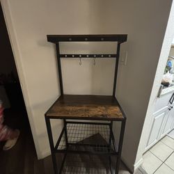 coffee bar/shelf