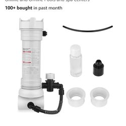 Upgraded 320 Pool Automatic Chlorine/Bromine Inline Feeder Compatible with Rainbow 320 Chlorinator, R171096 Feeder with Complete Accessories for Vario