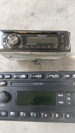 Car radios two of them