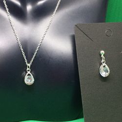 Necklace With Earrings 