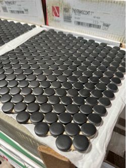 Deco Backsplash Tile Negro 15 units coverage 12.45 sqft  price per each piece