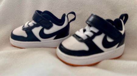 (TD) Nike Court Borough Low 2 SE 'White Kumquat Black'