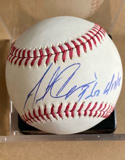 Matt Cain w/ P.G 6/13/12 inscription • Official Rawlings MLB baseball autograph