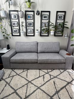 KIVIK Sofa gray 3-seat - excellent condition