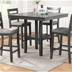 5 PC SET COUNTER HEIGHT TABLE  ☎️ 1714586,2564 