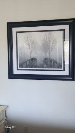 Large framed wall photos