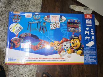 Paw Patrol 4-Piece Bedroom Set In A Box